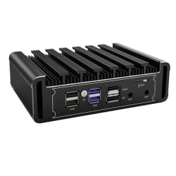 Fanless Industrial Firewall Mini PC Intel N150 i7-8505 i5 i3 J6412 J5005 6305 4x2.5G LAN NAS Router Computer pfSense OPNsense