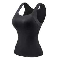 German Fleece Thermal Underwear High-Quality Autumn Winter Base Layer Warm Top Bra-Free Comfortable Undergarment