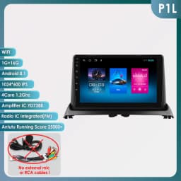2Din Android13 Car Radio For Renault Clio 2 2000 - 2012 Car Multimedia GPS Carplay Intelligent Screen 2din autoradio 360Camera