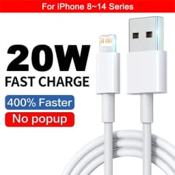 PD 20W USB Fast Charger For iPhone 14 13 12 11 Pro Max XS X XR 7 8 Plus Type C Plug EU US Wall Charger Fast Charging Data Cable