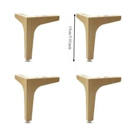 4Pcs 10cm Chinese Style Metal Coffee Table Legs Furniture Sofa Legs Bed Chair Desk Dresser Bathroom Cabinet Replacement Feet
