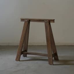 Rustic Wood Table Legs for Outdoor Photo Prop Stool Feet Vintage Workstation Base Industrial Photography Background Setting