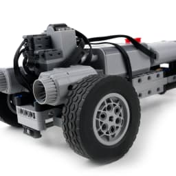 DIY Remote Control Four-wheel Drive Vehicle Building Blocks Compatible Spray Motor Chassis Car Puzzle MOC Bricks Toys Boys Gifts