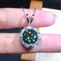 Big Bling Water Drop Pendant Real 925 Sterling Silver Long Chain Necklace for Women Fashion Jewelry Cute Statement Necklace