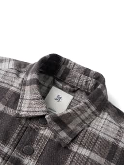 SIMWOOD High Standard 2025 Winter New Washed Vintage Plaid Jackets Men Oversize Anti-static Fabric Puffer Coats