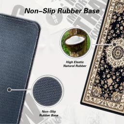 XXL Black Persian mouse pad long table mat floor mat carpet Game Work home desktop accessories Game player office quickly shipp