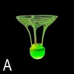 Luminous Windproof Luminous Badminton Ball, Super Durable And Unbreakable, Outdoor Fluorescent Bright Nylon Ball With Light