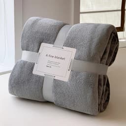 Solid Color Soft Flannel Sofa Throw Blanket Cozy Multi-Purpose Plush Blankets for Bed Travel Office Nap Single Double Bed Sheet