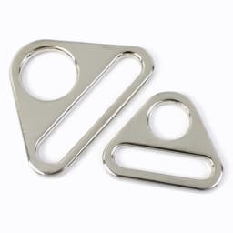 10Pcs Deepeel 20-50mm Metal Triangle Ring Belt Buckle Bikini Adjust Clasp Hook Clasps for Bra Strap Bag Webbing DIY Accessories