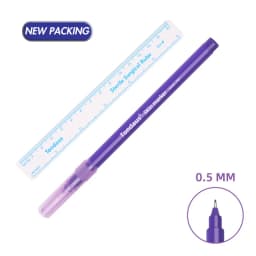 1Pcs Surgical Skin Marker Pen Ear Nose Piercing Facial Beauty Eyebrows Tatoo Eyelash Grafting Makeup Tool Waterproof Blue White