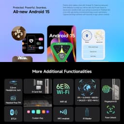 Ulefone Armor 34 Pro+ Projector Rugged Phone 16GB+512GB Night Vision 6.95'' Android 15 Dimensity 7300 25500mAh 5G Smartphone