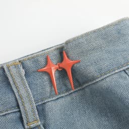1 Pair Adjustable Trousers Waist Buckles for Jeans Pants Skirts Waist Tightener Snap Button Adjuster Pants Pin Retractable Clips