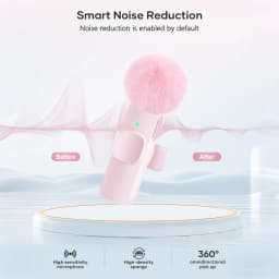 Type-C Port Professional Wireless Lavalier Microphone for Smartphones, Computers, Tablets, Plug and Play