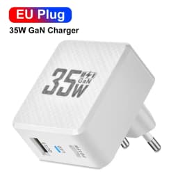 35W GaN USB Type C Charger Tablet Fast Charger QC3.0 PD3.0 Charge Adaper For Iphone 15 Xiaomi Poco F5 Laptop Charger