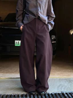 [LANMREM] Office Lady Suit Wide Leg Pants For Women High Waist Solid Color Female Casual Trousers 2025 Spring New 26Z1277