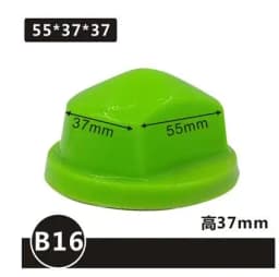 Green Color Non Stick Dust Resistant Anti-static Pad Printing Adhesive Head Pad Rubber Head with Shipping Cost