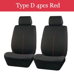 AUTOKING 4pcs/9pcs Universal Polyester Car Seat Cover Set Car Accessories Interior Fit For Most Car, Truck, SUV, or Van