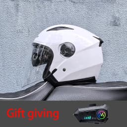 High quality motorcycle helmet, pedal, motorcycle half cover helmet, cascos para motos, paired with Bluetooth earphones