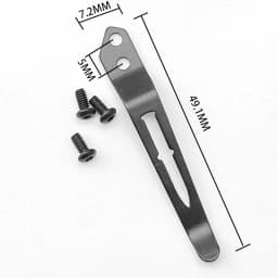 Multi Design Back Clip for DIY Folding Pocket Knife Accessories DIY Back Clip Custom Folding Knife Tool Back Clip Holder-1piece