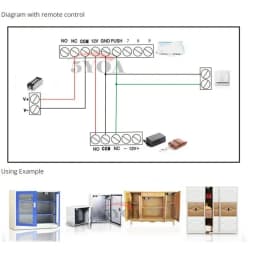 5YOA Magnetic Lock Electronic Door Lock Electric Gate Opener Suction Holding Force Electromagnetic For Access Control System