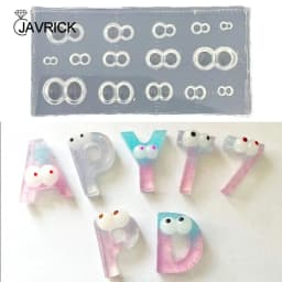 Exquisite Eye Expression Resin Mold Stylish Eyes Ornament Making Silicone Mold
