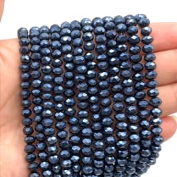 2 3 4 6 8mm Austria Faceted Crystal Beads Rondelle Loose Spacer Bracelets Earring DIY Glass Beads for Jewerly Making