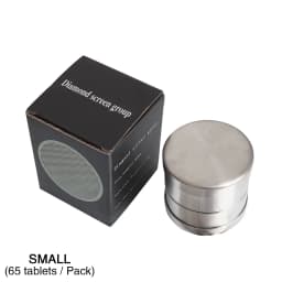 Precise Gem and Pearl Sorting Sieve Set, 0.15mm Thick, 65mm/80mm Diameter for Diamond Classification