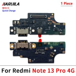 New USB Charging Port Dock Charger Connector Board Flex Cable For Xiaomi Redmi Note 10 10s 11 12 13 Pro Plus 4G 5G