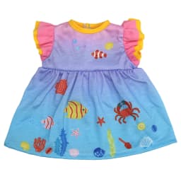 Baby Doll Clothes 43cm Brown Bear Romper for 18" AG Girl Dolls Outfits