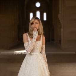Elegant Square Collar Straples Lace Pleated Wedding Dress Customized A-line Backless Court Bridal Party Gowns Vestidos De Novia