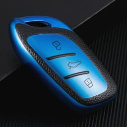 TPU Leather Car Smart Key Cover Case Holder Bag Keychain for Roewe RX5 I5 I6 RX3 RX8 ERX5 for MG ZS EV MG6 EZS Protector