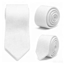 Men's Solid Color Knitted Tie New Style Fashion 8cm Knitted Tie Pure Cotton Men's Tie Business Wedding Tie Accessories Gift