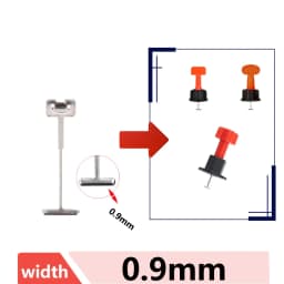 50/200/500pcs Replacement Steel Needles for Ceramic Tile Leveling System Clips Wedges Spacer Floor Tile Laying Construction Tool