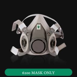 6200 Half Face Full Set Respirator Dust Gas Mask Dual Filtering Box For Chemical Painting Spraying Polishing Work Protection