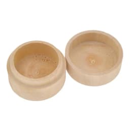 Ring Storage Case Jewelry Box Mini Round Solid Wood Ring Case for Female Jewelry Organizer