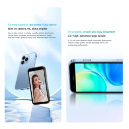 ONEMYTH XS15 Mini Smartphone Android 3.0-inch HD Display 2GB RAM 16GB ROM Dual SIM 3G Network Multi Color Small Phone