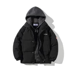 Women's Winter Oversize Jacket 2025 Down Cotton Padded Coat Female Loose Casual Overcoat Female Fashion Hooded Short Parkas