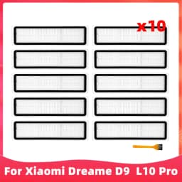 Fit For ( Dreame D9 Max, L10 Pro, D9 Pro, D9 Mistral Pro, Trouver Robot LDS Vacuum-Mop Finder ) Part Brush Mop Filter Water Tank