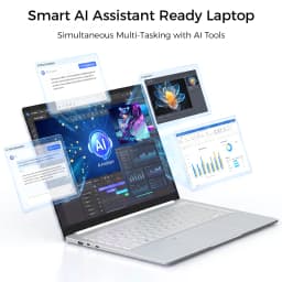 Ninkear S14 Lightweight Laptop 14 Inch 2.2K IPS Display AMD Ryzen 5 6600H 16GB LPDDR5 RAM 512GB SSD Windows 11 WiFi 6 Fingerprint Reader Backlit Keyboard for Business Home Office Study and Everyday Multitasking