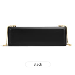 Elegant Red Evening Bag Minimalist Detachable Gold Chain Shoulder Bag Perfect for Evening Events, Weddings, and Formal Occasions