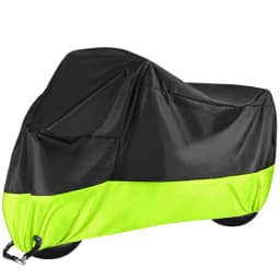 Waterproof All Season Motorcycle Cover Dustproof UV Protective Motorbike Rain Cover Wear-resistant Fabric Outdoor Moto Cover