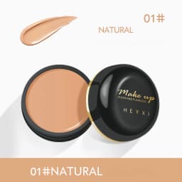 Clear Concealer Cream, Waterproof and Sweat Proof, Durable, Natural Finish, Suitable for All Skin Types