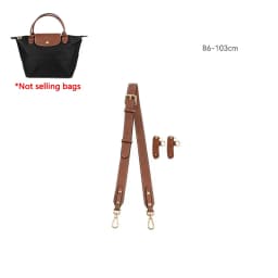 Leather Bag Shoulder Strap For Longchamp S Durable Gift Bag Modification Without Punching Strap Bag Accessories