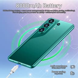 K-Touch C26 Ultra Mobile Phones Android 15 Smartphone 7.3 HD Cell Phone 22GB 2TB 8000mAh Face Unlock 5G Dual SIM 16+48MP Camera Cellphones For Men Women