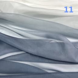 Rainbow Gradient Color Chiffon Fabric 30D Organza Tulle Fabric For Diy Ancient Style Hanfu Wedding Dress Stage Party Decor