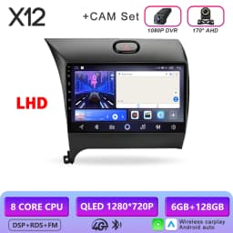 Carplay Android 16 For KIA Cerato 3 Forte K3 2013 2014 2015-2017 LHD RHD Car Radio Player Android Auto Multimedia GPS Navigation