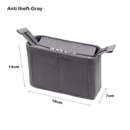 Multi-colour New Felt Insert Liner Makeup Organiser Pouch Handbag Tote Bag Internal Bag Cosmetic Storage Bag Organiser