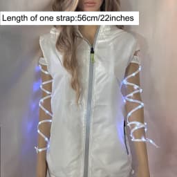 Disco Luminous Flashing Noodles Headband Light up Braid Headband Women Bar Club Night Show Headwear Supplies