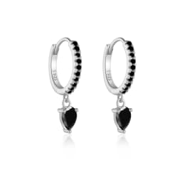 DPLAOPA 100% 925 Sterling Silver Water Drop Color Zircon Hoop Earrings 2024 Simple Advanced Fine Gift Jewelry For Women