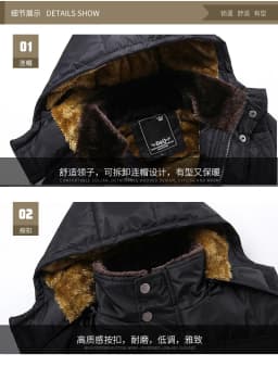 Loose Men Winter Handsome Multi Pocket Korean Trend Parkas Hood Cold Proof Casual Men Parkas Thick High Quality Men Outdoor Coat
